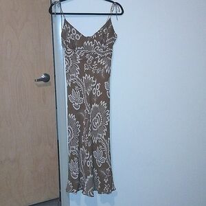J Crew Silk Midi Length Dress Size 4